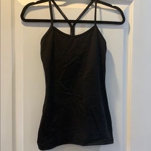 Black Y Tank with Support